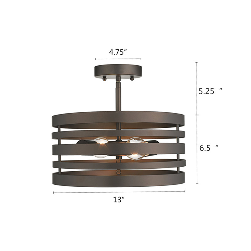 Coolidge Semi Flush Mount