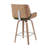 Alli Swivel Faux Leather Counter & Bar Stool with Wood Legs and Metal Footrest-2000040098-1939371188-1939371189