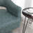 Kiersten Faux Leather Swivel Barrel Chair-94889860-120842946