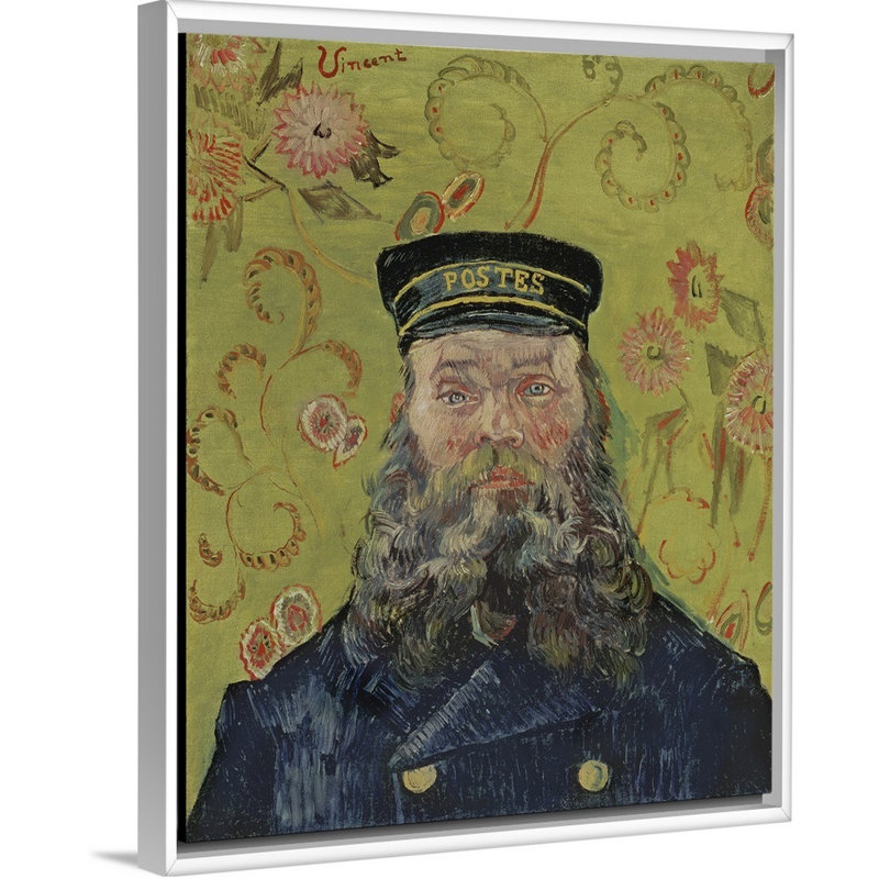 Painting Print, 32" H x 26" W x 1.75" D, White Floater Framed