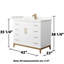 Amici Free Standing Single Bathroom Vanity with Top-725735640-723422738-697337184