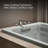 Archer 72" x 36" Drop in Whirpool Acrylic Bathtub-14804255