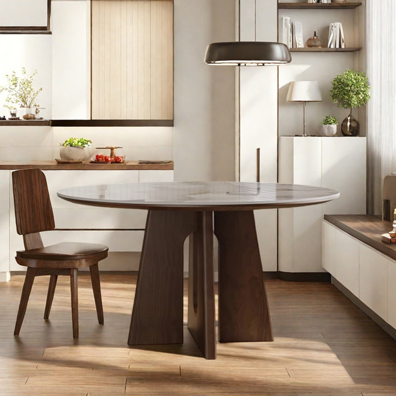 Table ronde Durable, H 29,52 po x L 55,11 po x l 55,11 po