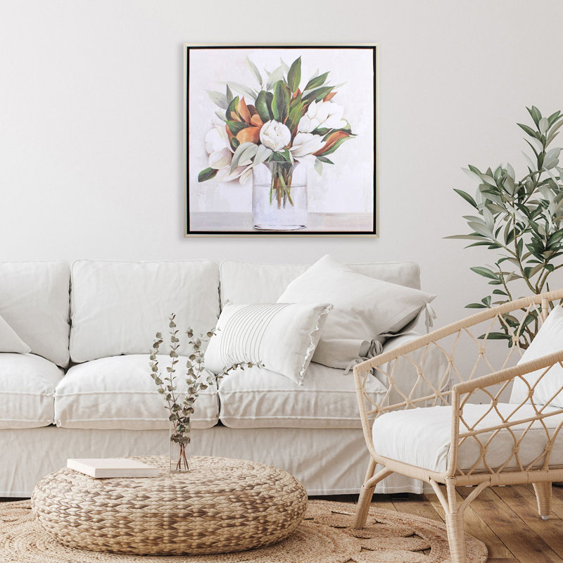 Magnolia Bouquet - Cadre photo, impression sur toile