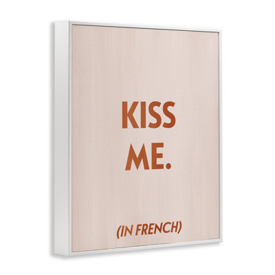 «Kiss Me In French» par Grace Popp