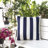 Striped Outdoor Reversible Throw Pillow-1902775163-1917695999
