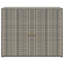 Meuble de rangement de jardin gris-126259042