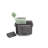SinkSide Cleaning Set, Cleaning Caddy, Dish Brush, Squeegee, 3 Microfiber Cleaning Pads and 2 Microfiber Cleaning Cloths