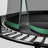 14FT Springfree No Gap Trampoline- Green