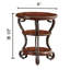 Meuble de salon de style traditionnel avec tablette latérale ouverte de 1 pièce