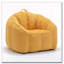 Grand fauteuil à billes en velours côtelé avec accoudoirs Comfy-90908166