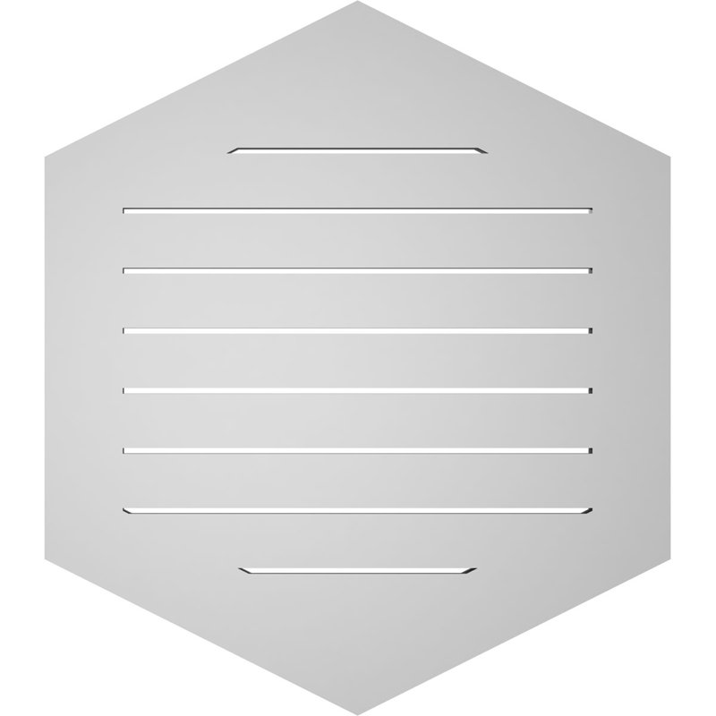 Pente verticale verticale en uréthane 6 pi, 1" H x 28" W x 32" L