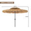 Parasol à paille Kanajah-1469096896
