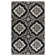 Tapis noir Goshen