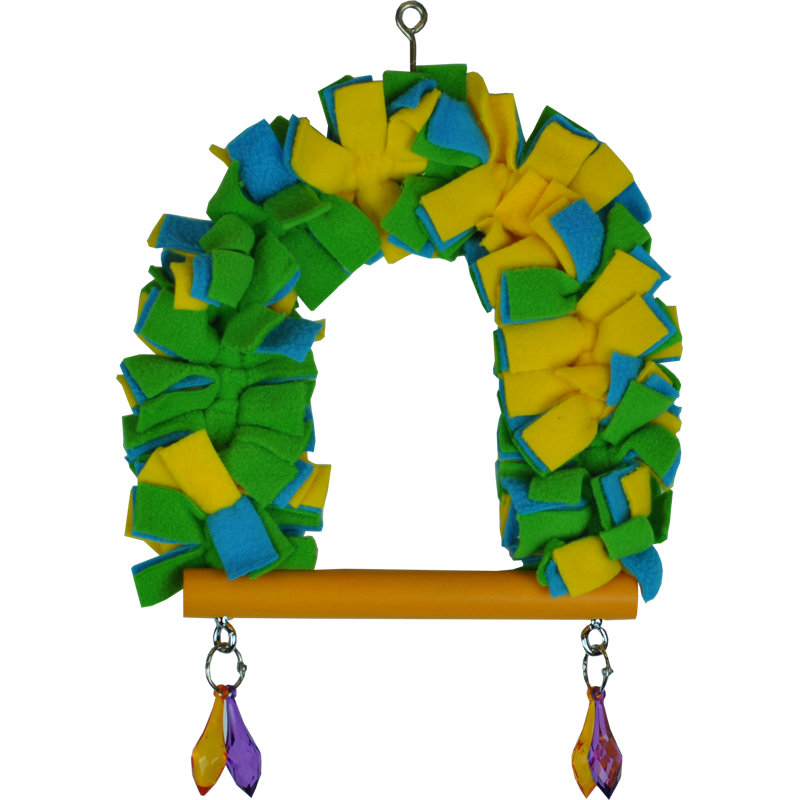 Wood Bird Perch for Inside Cage, Small