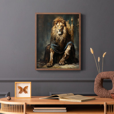 ANIMALS Series CLxxix - reproduction encadrée de qualité supérieure - prête à être accrochée - aucun clou requis