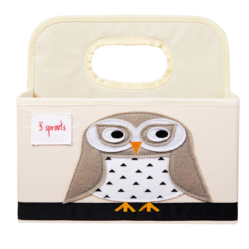 Boîte pour engin en tissu hibou