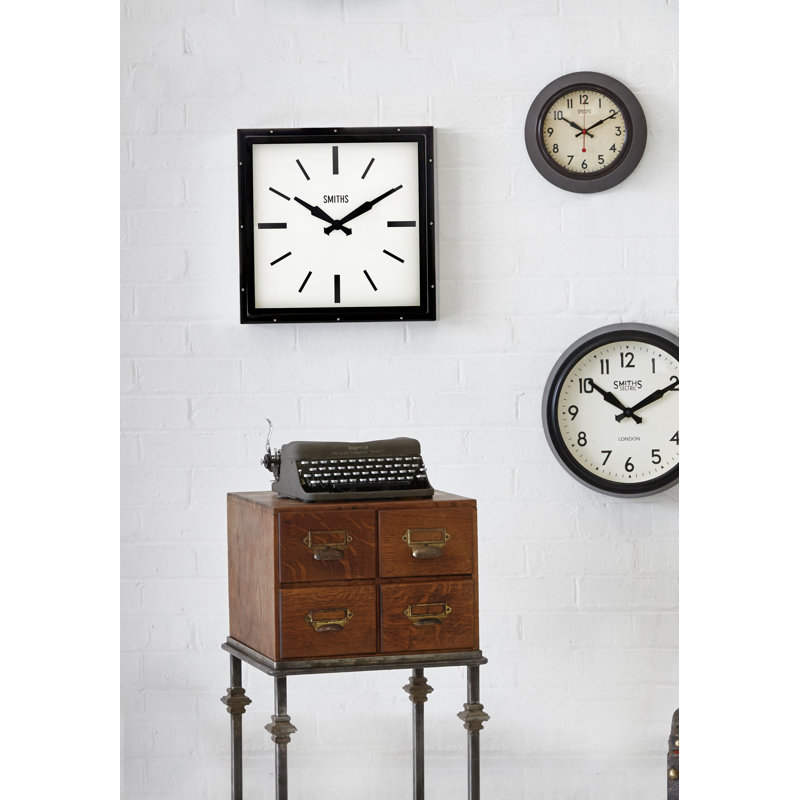 Smiths Metal Wall Clock