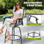 Tabourets de bar pivotants Eeshan-122499302