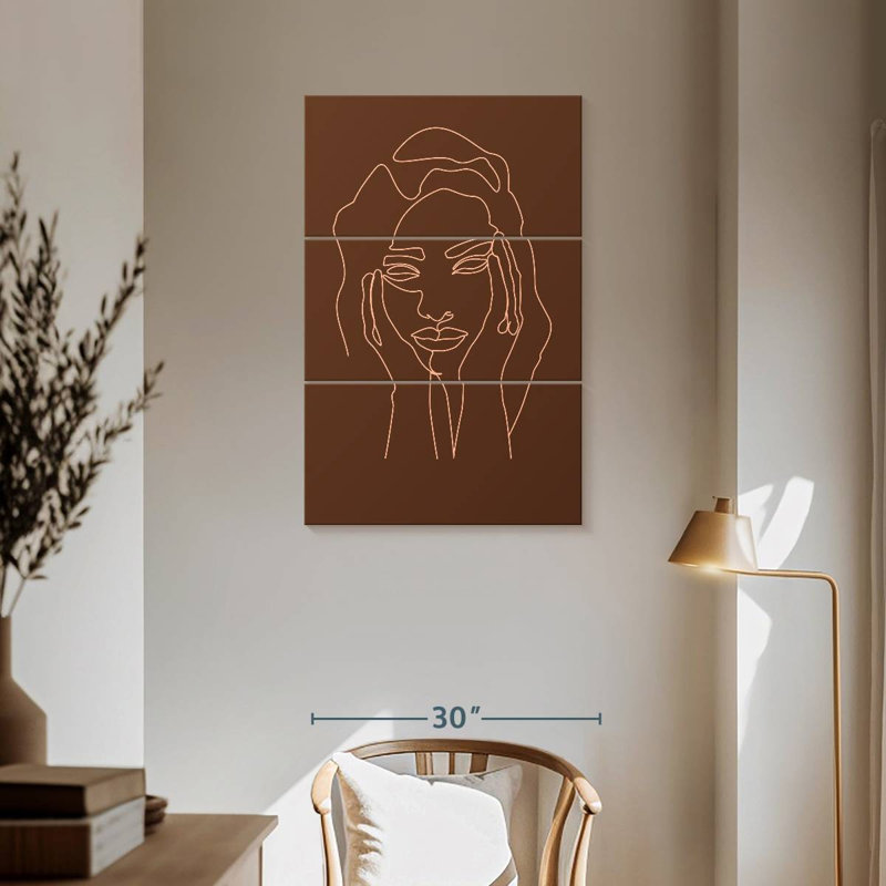 Leisha Face V, 57" H x 36" W