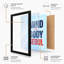 Mind And Body Seoul Modern - Framed Print-1552021008-1552021009