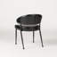 Chaise d'appoint en cuir Romantas-626685029