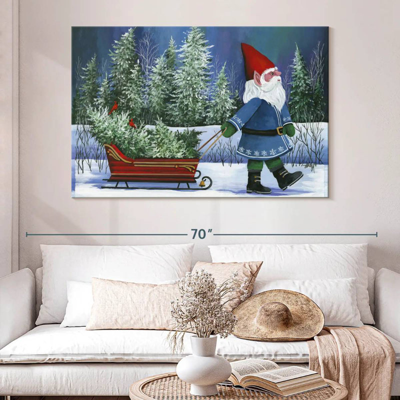 Kelan Nothern Gnome, 34" H x 51" W