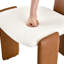 Ensemble de table et de chaises pour 4 personnes avec plateau en pierre frittée-2102087617