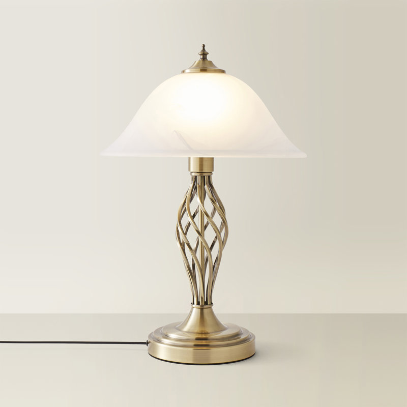 Axelrod Metal Table Lamp, Antique Brass