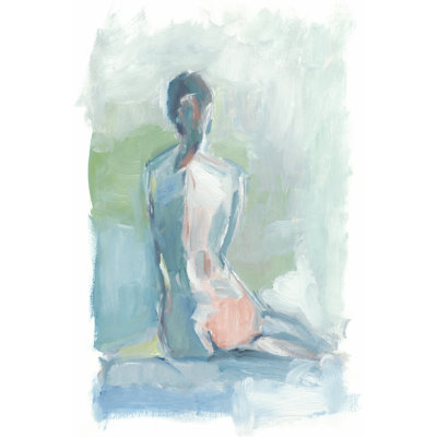 Modern Figure Study I by Ethan Harper - Wrapped Canvas Painting