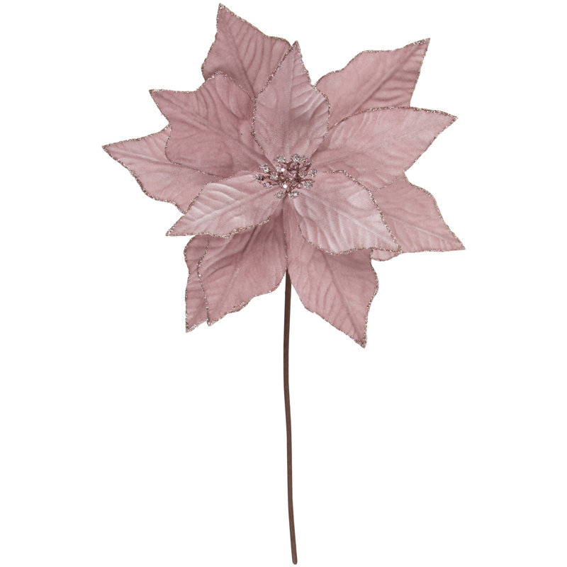 24'' Fabric Plants & Flowers Pick