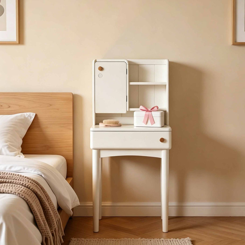French style household narrow dressing table