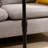 Chakina C-Shaped End Table with Slots