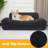 40.2” Width Dog Bed, Compression Dog Sofa Couch with Anti-Slip Pad, No Assembly Needed-1761585606
