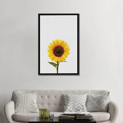 « tournesol », reproduction d’impression sur toile