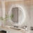Glenis Round LED Mirror-217407321
