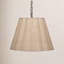 Luminaire suspendu 1 lumière Alala, lin bouclé-1789023287