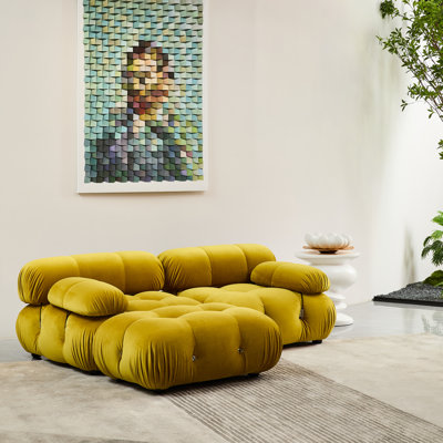 Milliron 3 - Piece Upholstered Sectional by Mercer41