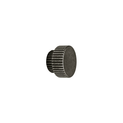 Flute Bronze Mushroom Knob