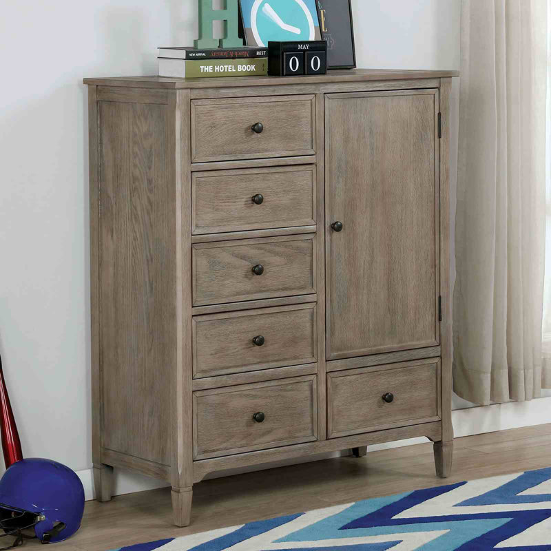 Ensemble de meubles de chambre à coucher à poignée ronde Modern