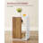 Aleander Block End Table