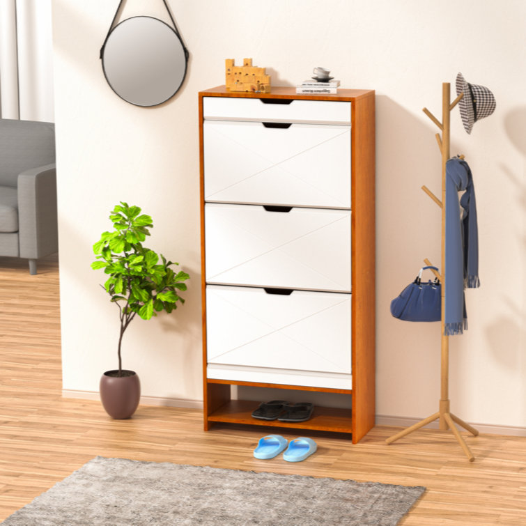 https://assets.wfcdn.com/im/15037301/resize-h755-w755%5Ecompr-r85/2552/255283777/Shoe+Cabinet+With+3+Flip+Drawers+Wooden+Shoe+Cabinet+Organizer+With+Adjustable+Shelves+Freestanding+Shoe+Rack+Storage+Cabinet+For+Entrance+Hallway+Living+Room+Bedroom.jpg