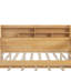 Lit de jour double en bois avec tablettes de rangement, lit multifonctionnel avec lit gigogne simple et bureau d'étude-266158556-266158559