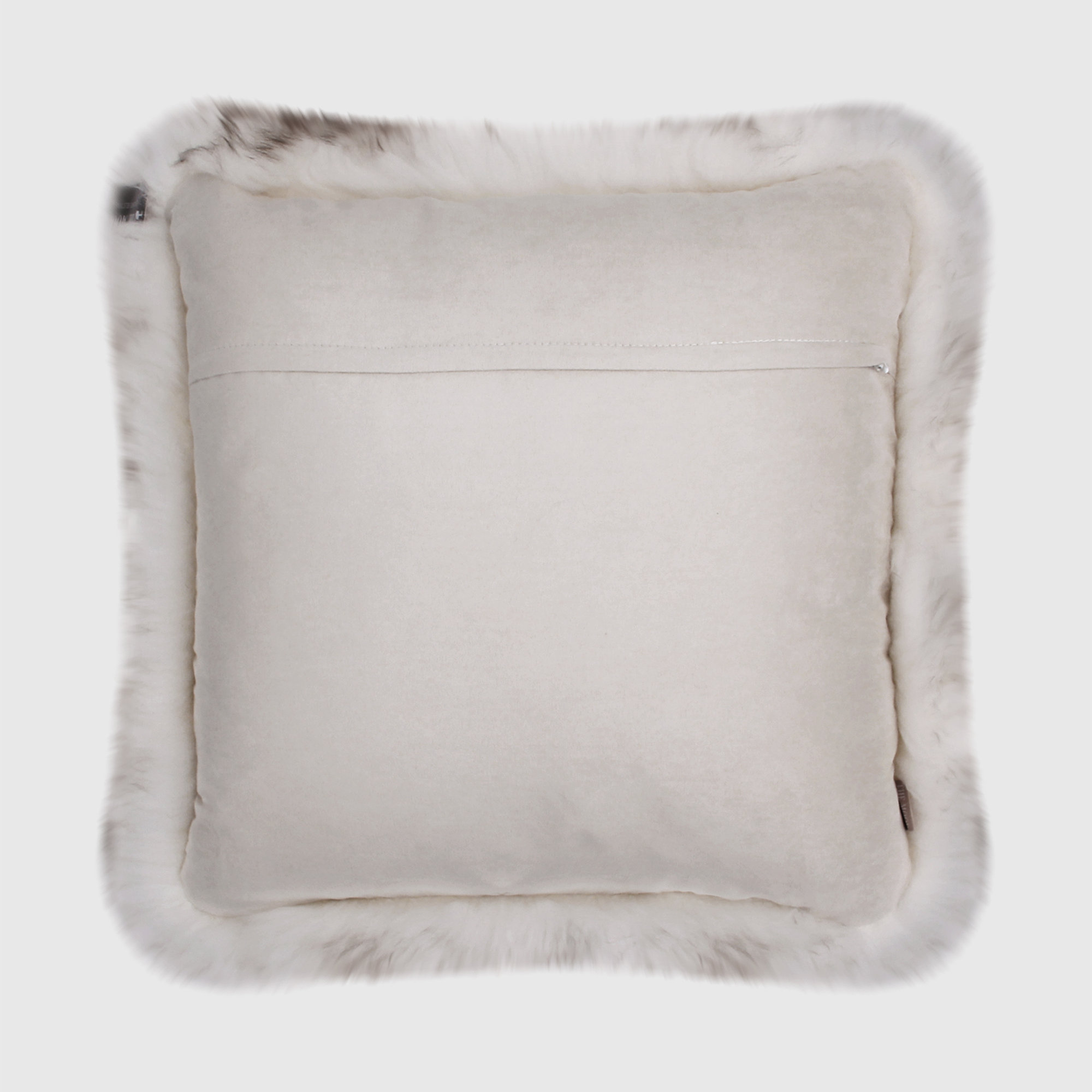 Fieldman Leather Throw Pillow, Wolf Brown Tip