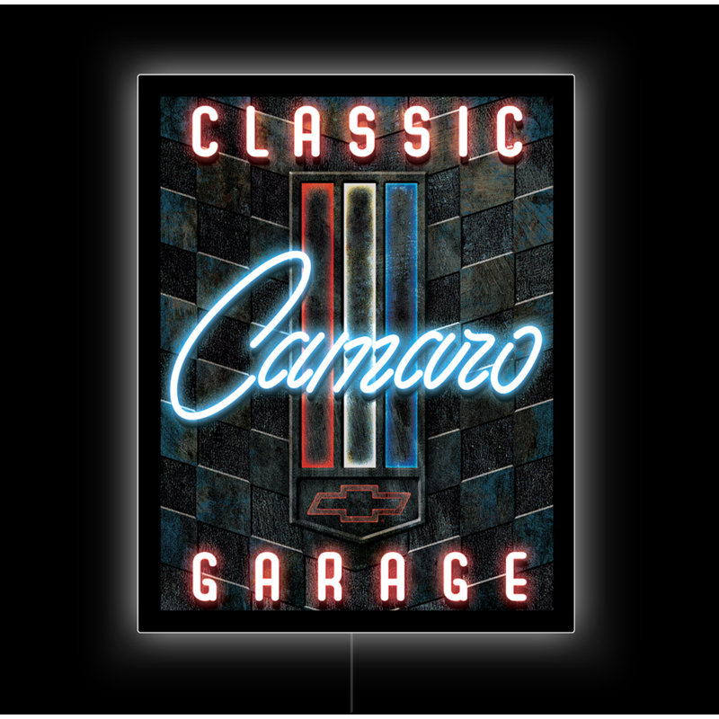 LED CAMARO NEON Signs