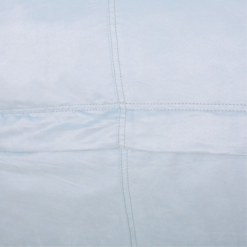 Haricot cylindrique en microfibre 8 pieds Aruba, Seafoam Fabric