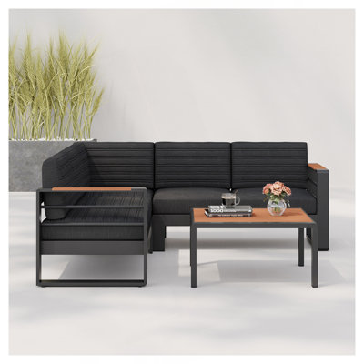 Forme de V Giovanna - causeuse à bras gauche