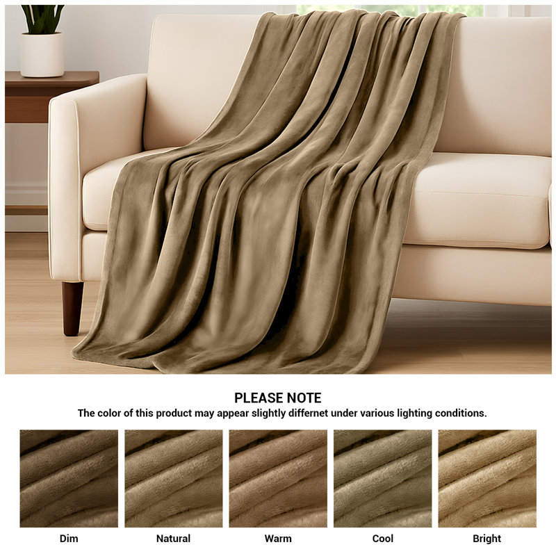 Machine Woven Throw Blanket, 200cm x 150cm