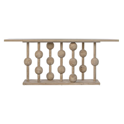 Stellar 82'' W Solid Wood Console Table