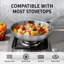 3 - Piece Non-Stick Stainless Steel Cookware Set